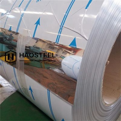 Cuộn thép không gỉ cán nguội 316L/304L/430 Dòng 300 Bề mặt BA Chống ăn mòn 316 304 Dải 2B Uốn bề mặt