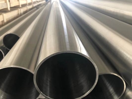 Ống thép không gỉ phản quang cao Tiêu chuẩn ASTM Dòng 300 - Cấp 317L-316Ti Mặt trong và ngoài được đánh bóng sáng bóng